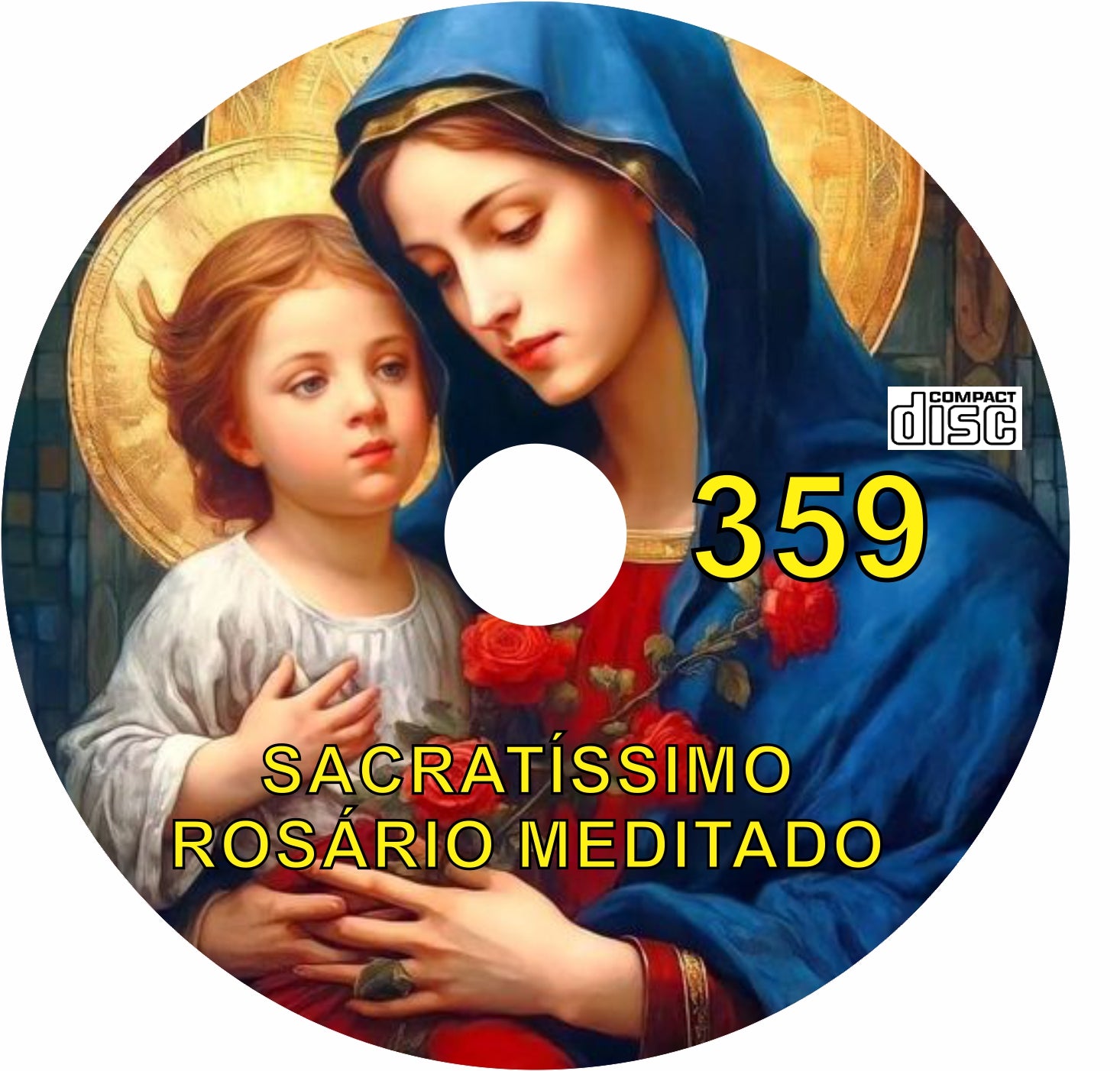 CD Rosário Meditado 359 CD Rosário Meditado 359